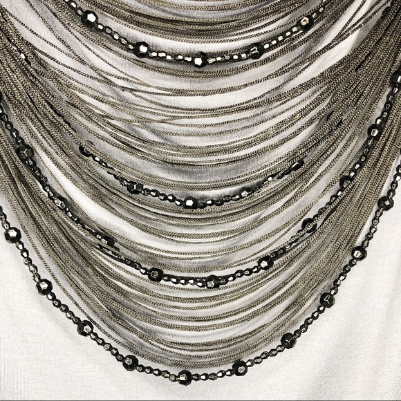 Morgan De Toi Women Cold Shoulder Details Dress - Picture 7 of 8